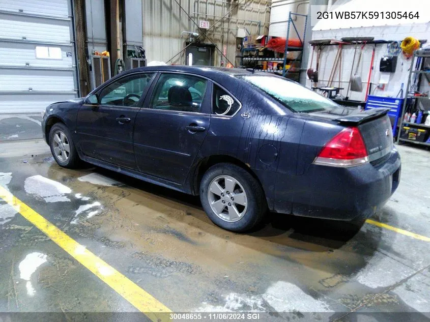 2009 Chevrolet Impala Ls VIN: 2G1WB57K591305464 Lot: 30048655