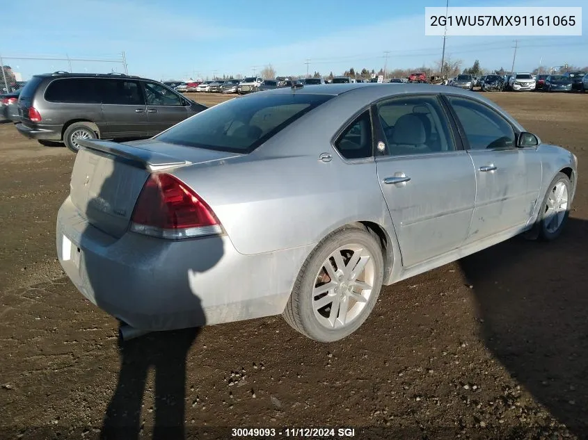 2009 Chevrolet Impala Ltz VIN: 2G1WU57MX91161065 Lot: 30049093