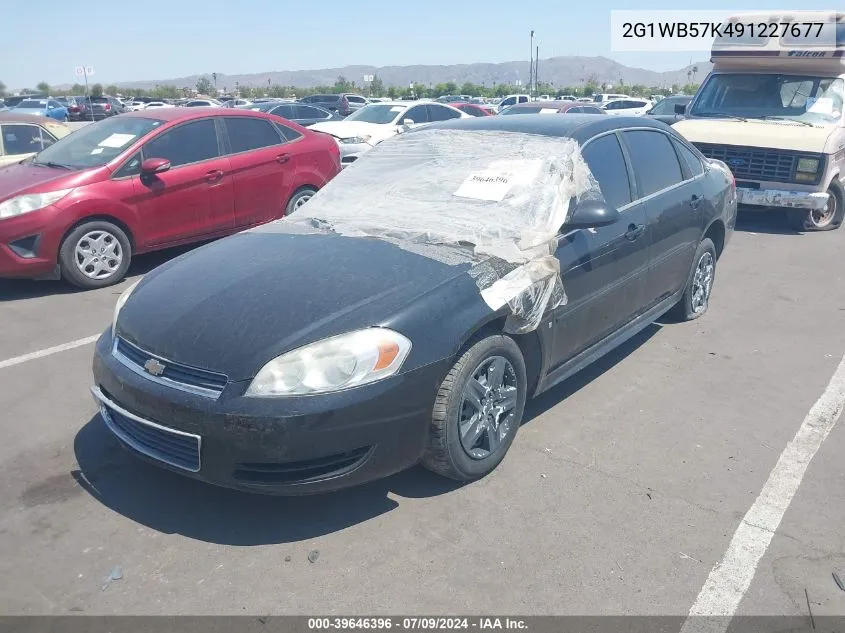 2G1WB57K491227677 2009 Chevrolet Impala Ls