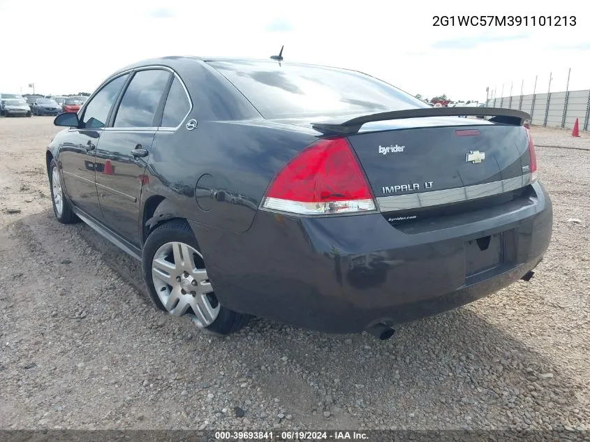 2009 Chevrolet Impala Lt VIN: 2G1WC57M391101213 Lot: 39693841