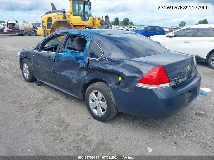 2G1WT57K891177900 2009 Chevrolet Impala Lt