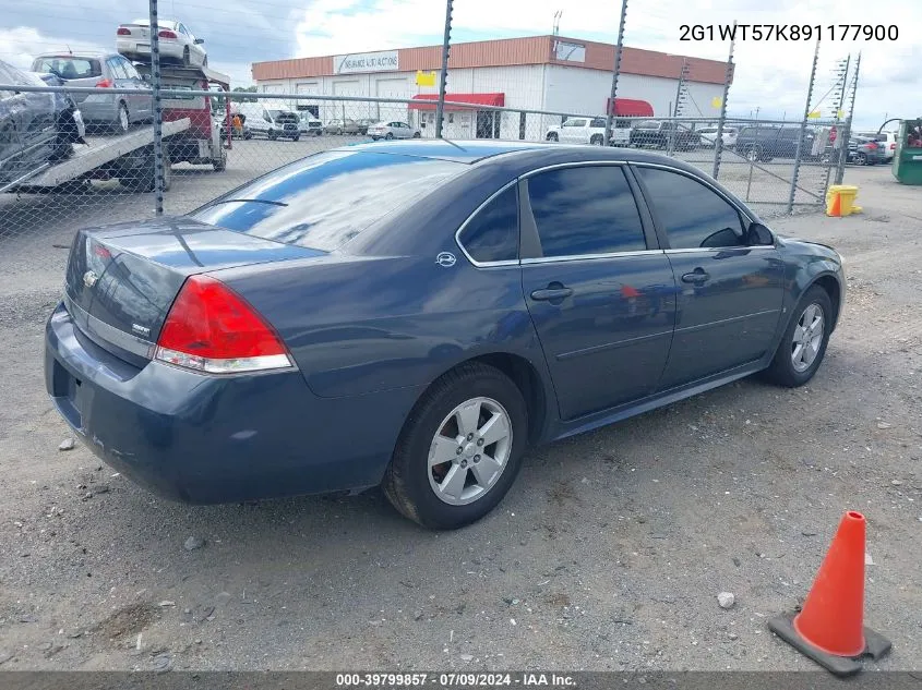 2G1WT57K891177900 2009 Chevrolet Impala Lt