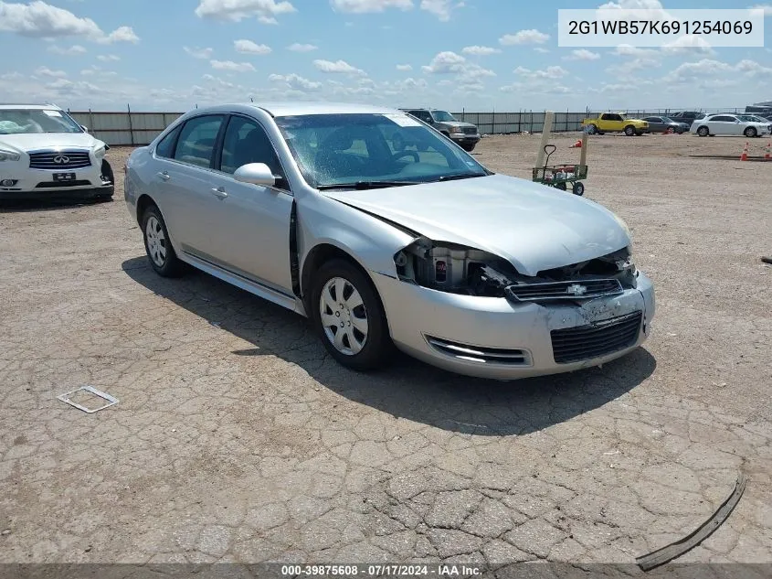 2009 Chevrolet Impala Ls VIN: 2G1WB57K691254069 Lot: 39875608