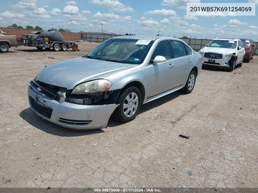 2G1WB57K691254069 2009 Chevrolet Impala Ls