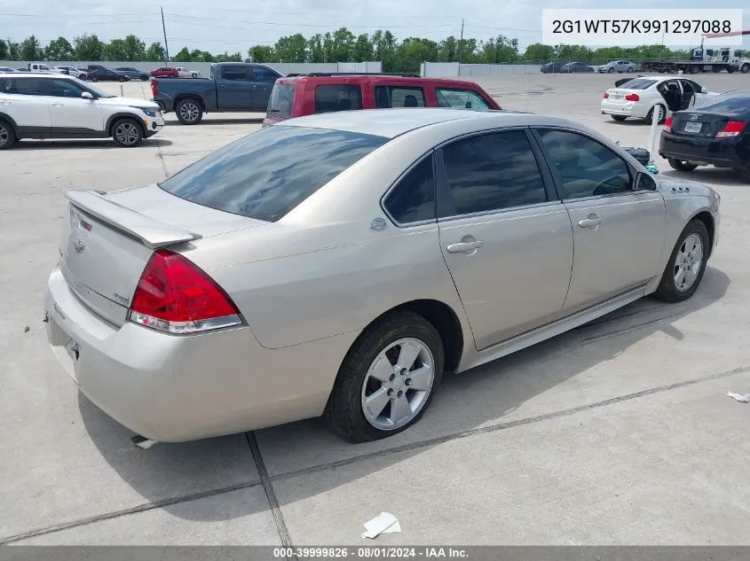 2009 Chevrolet Impala Lt VIN: 2G1WT57K991297088 Lot: 39999826