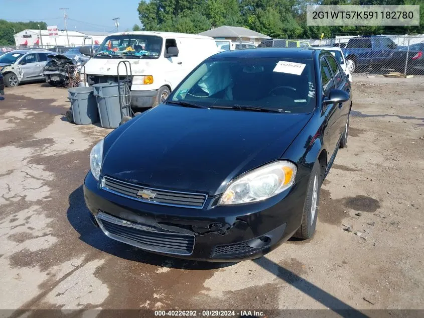 2009 Chevrolet Impala Lt VIN: 2G1WT57K591182780 Lot: 40226292