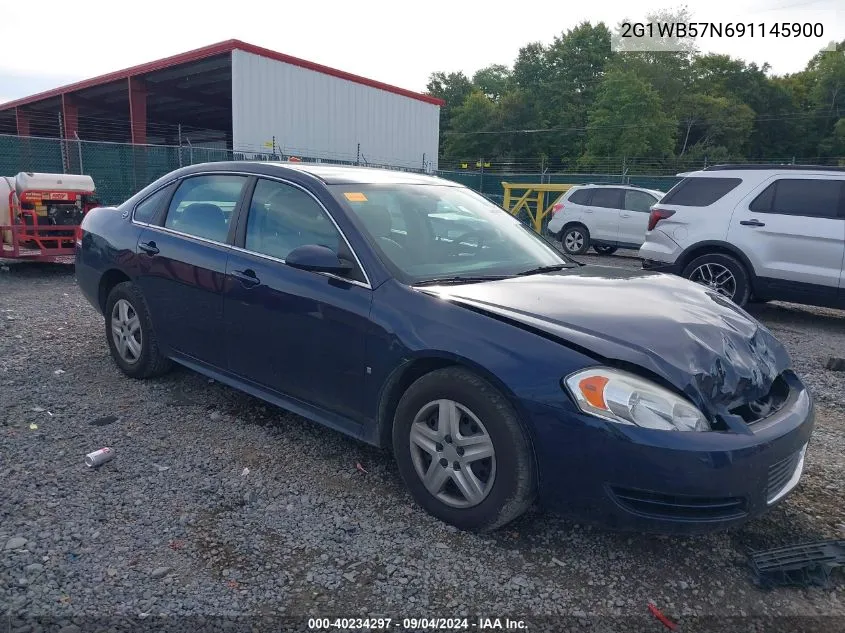 2009 Chevrolet Impala Ls VIN: 2G1WB57N691145900 Lot: 40234297