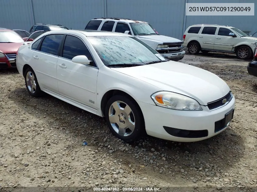 2009 Chevrolet Impala Ss VIN: 2G1WD57C091290049 Lot: 40247862