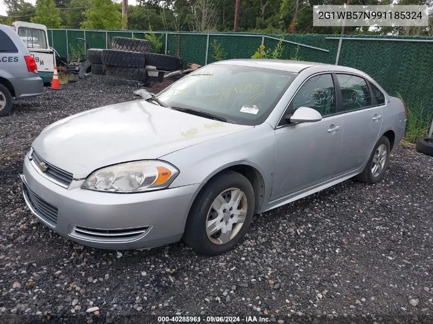 2009 Chevrolet Impala Ls VIN: 2G1WB57N991185324 Lot: 40285961