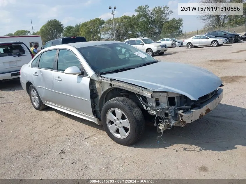 2009 Chevrolet Impala Lt VIN: 2G1WT57N191310586 Lot: 40315703