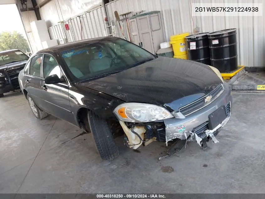 2G1WB57K291224938 2009 Chevrolet Impala Ls