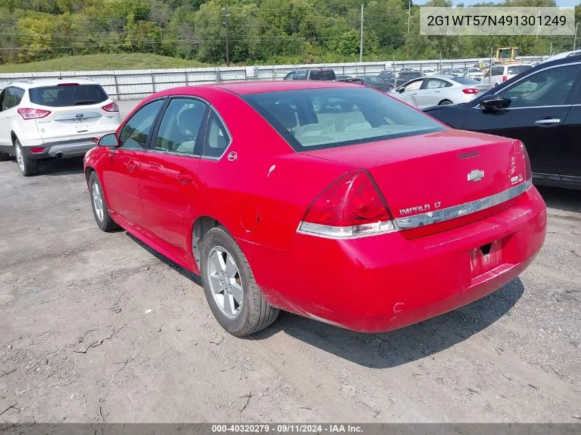 2009 Chevrolet Impala 1Lt VIN: 2G1WT57N491301249 Lot: 40320279