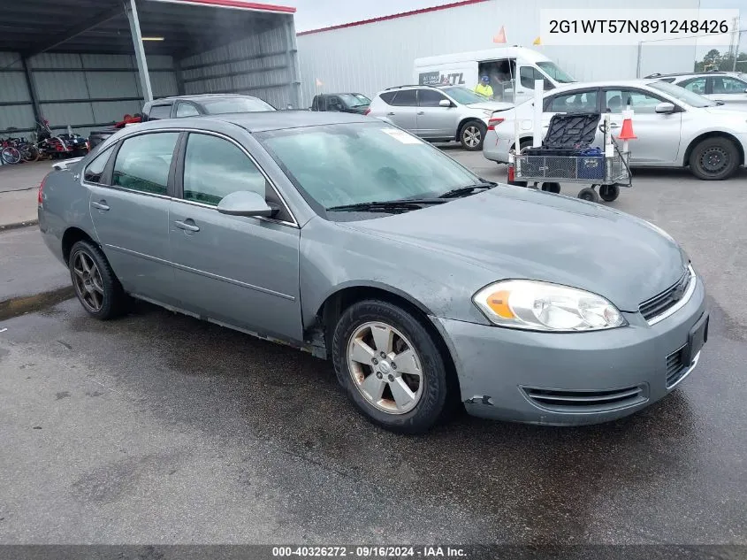 2009 Chevrolet Impala Lt VIN: 2G1WT57N891248426 Lot: 40326272