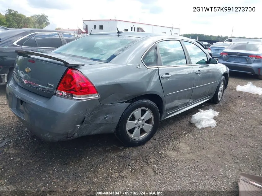 2G1WT57K991273700 2009 Chevrolet Impala 1Lt