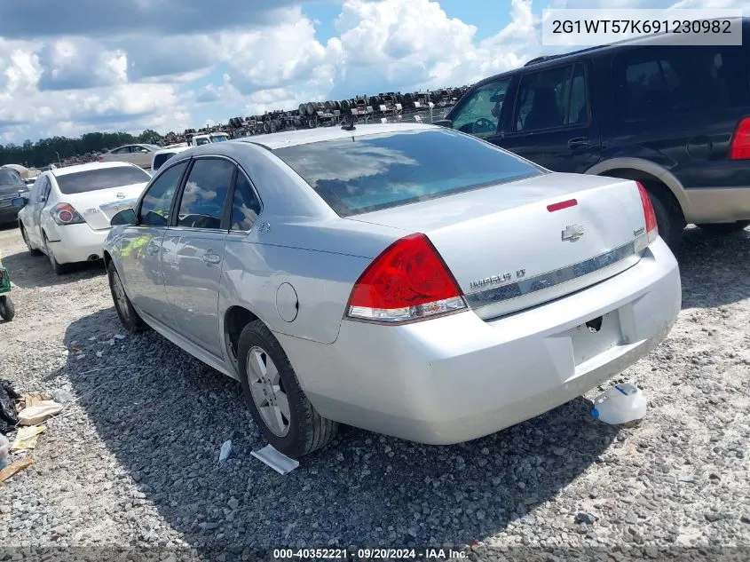 2009 Chevrolet Impala Lt VIN: 2G1WT57K691230982 Lot: 40352221