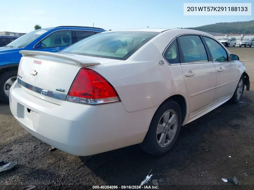 2G1WT57K291188133 2009 Chevrolet Impala Lt