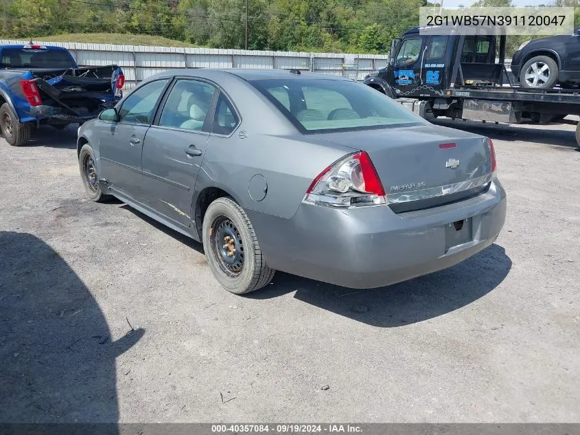 2G1WB57N391120047 2009 Chevrolet Impala Ls