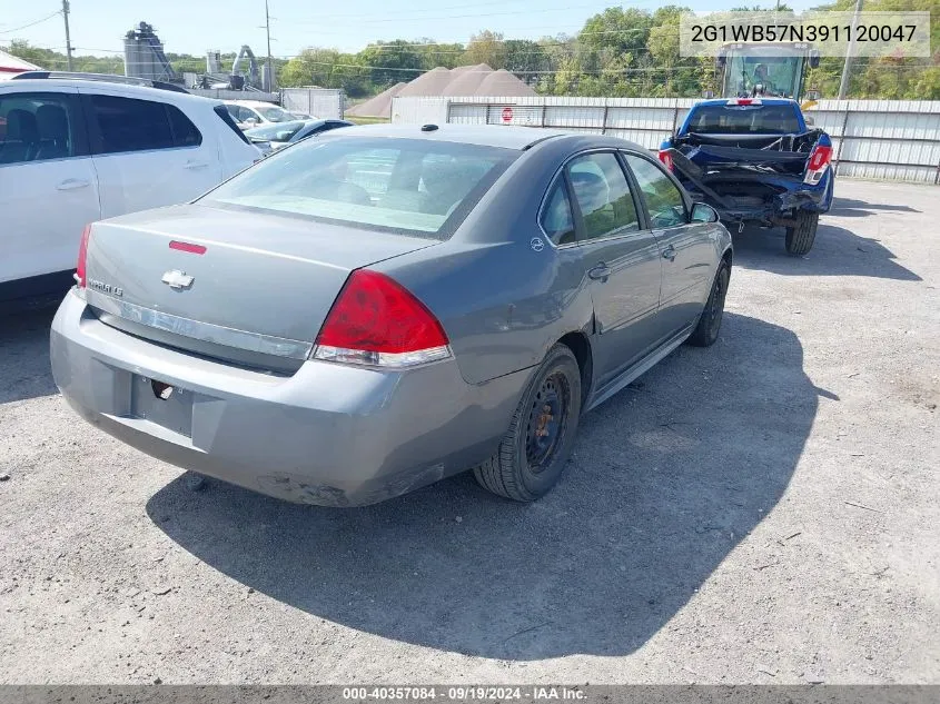 2G1WB57N391120047 2009 Chevrolet Impala Ls