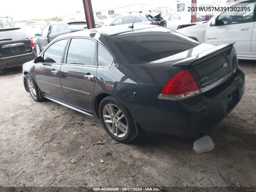 2009 Chevrolet Impala Ltz VIN: 2G1WU57M391302395 Lot: 40366009