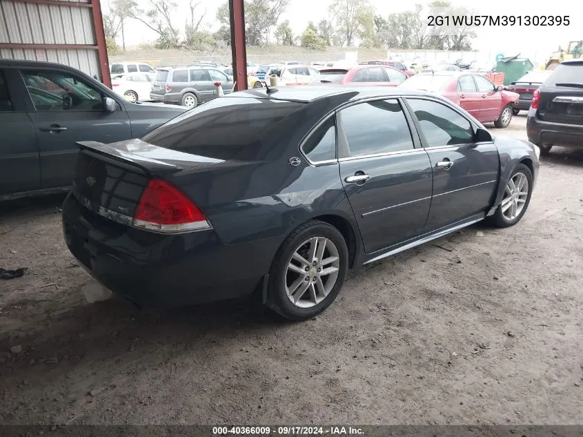 2009 Chevrolet Impala Ltz VIN: 2G1WU57M391302395 Lot: 40366009