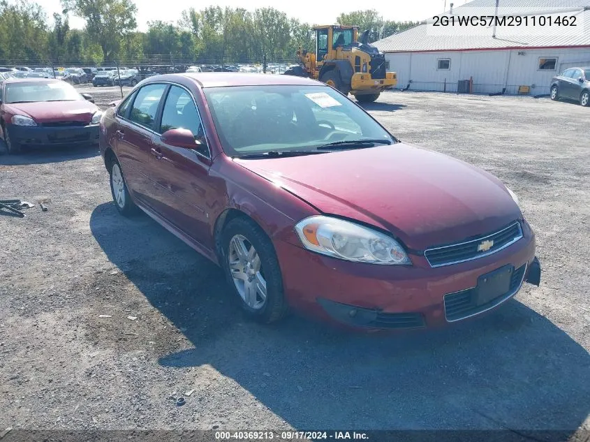 2009 Chevrolet Impala Lt VIN: 2G1WC57M291101462 Lot: 40369213