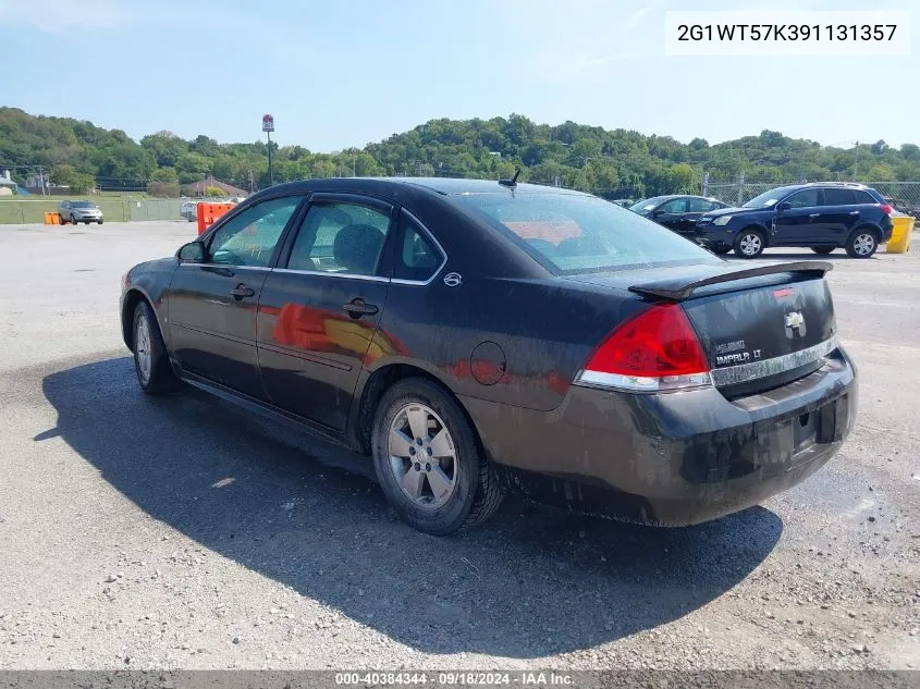 2G1WT57K391131357 2009 Chevrolet Impala Lt