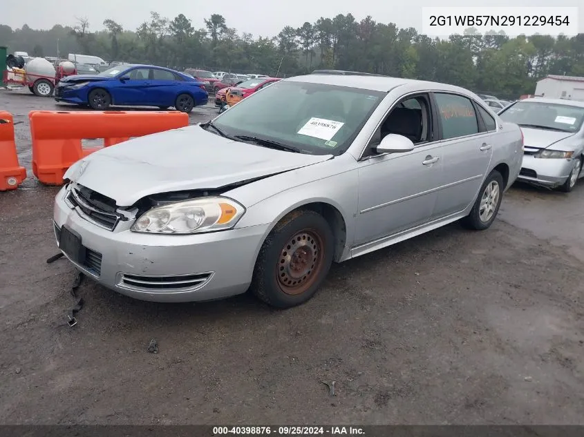 2G1WB57N291229454 2009 Chevrolet Impala Ls