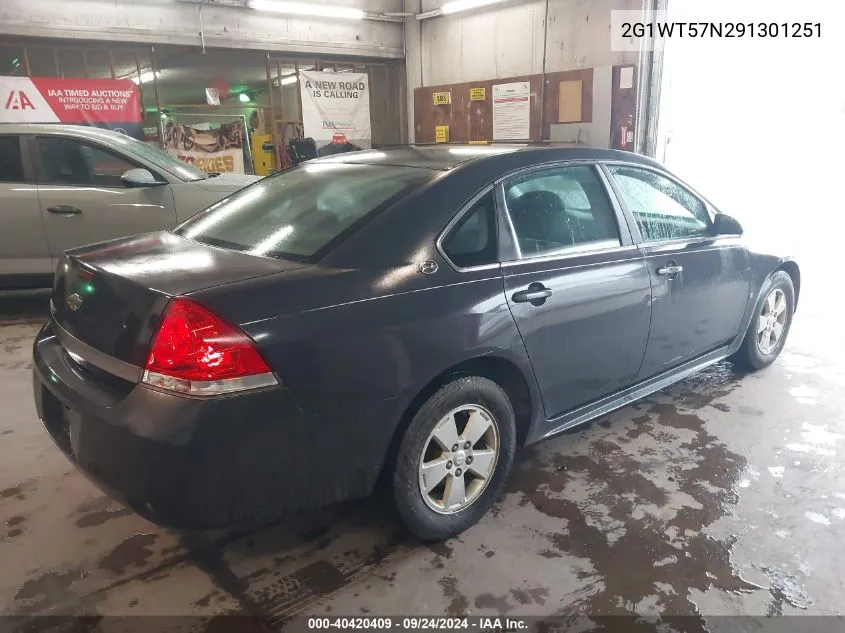 2G1WT57N291301251 2009 Chevrolet Impala Lt