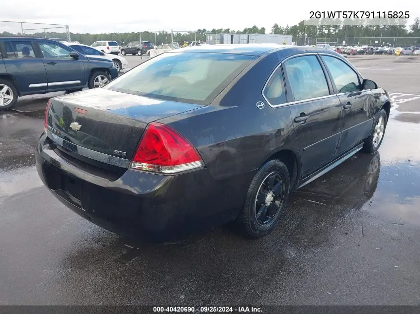 2009 Chevrolet Impala Lt VIN: 2G1WT57K791115825 Lot: 40420690