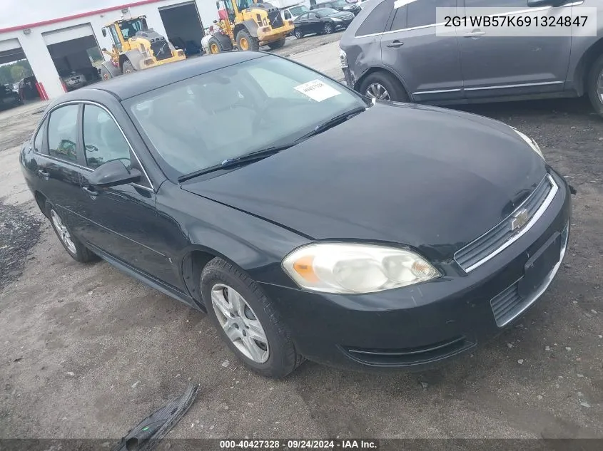 2G1WB57K691324847 2009 Chevrolet Impala Ls