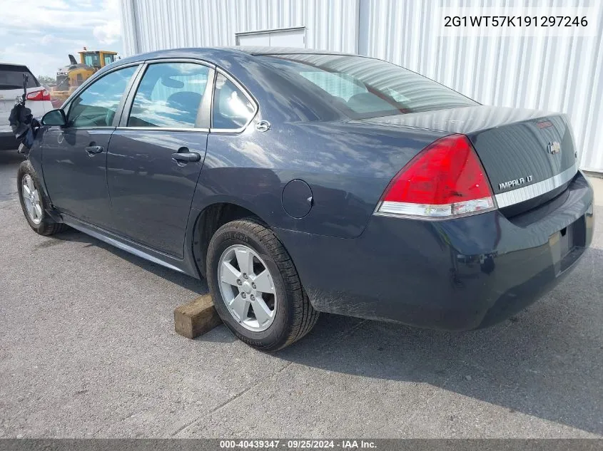 2009 Chevrolet Impala Lt VIN: 2G1WT57K191297246 Lot: 40439347