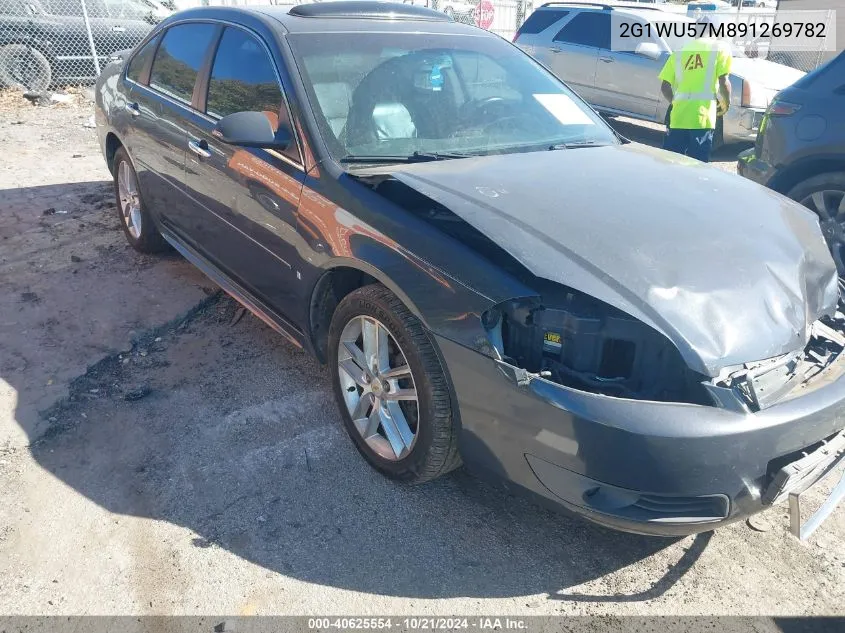 2009 Chevrolet Impala Ltz VIN: 2G1WU57M891269782 Lot: 40625554