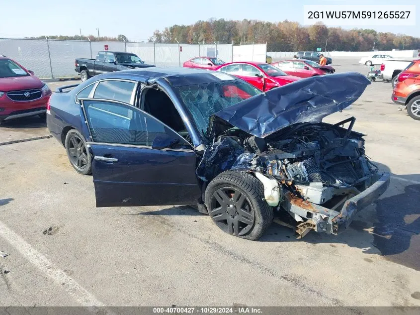 2009 Chevrolet Impala Ltz VIN: 2G1WU57M591265527 Lot: 40700427