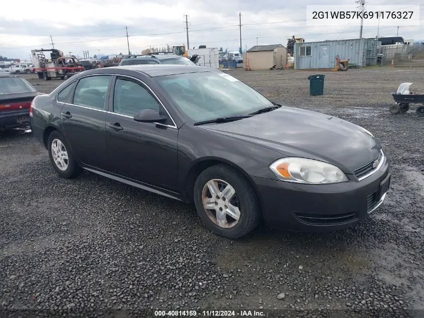 2G1WB57K691176327 2009 Chevrolet Impala Ls