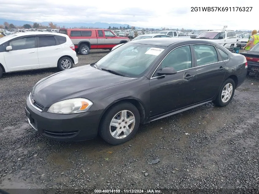 2G1WB57K691176327 2009 Chevrolet Impala Ls