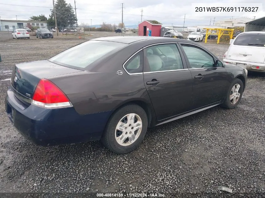 2G1WB57K691176327 2009 Chevrolet Impala Ls