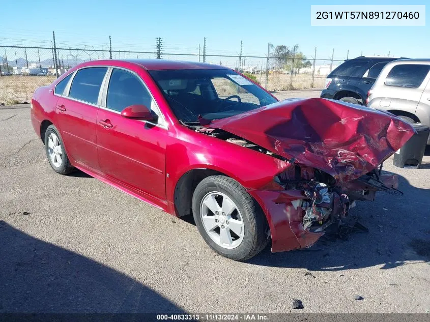 2G1WT57N891270460 2009 Chevrolet Impala Lt