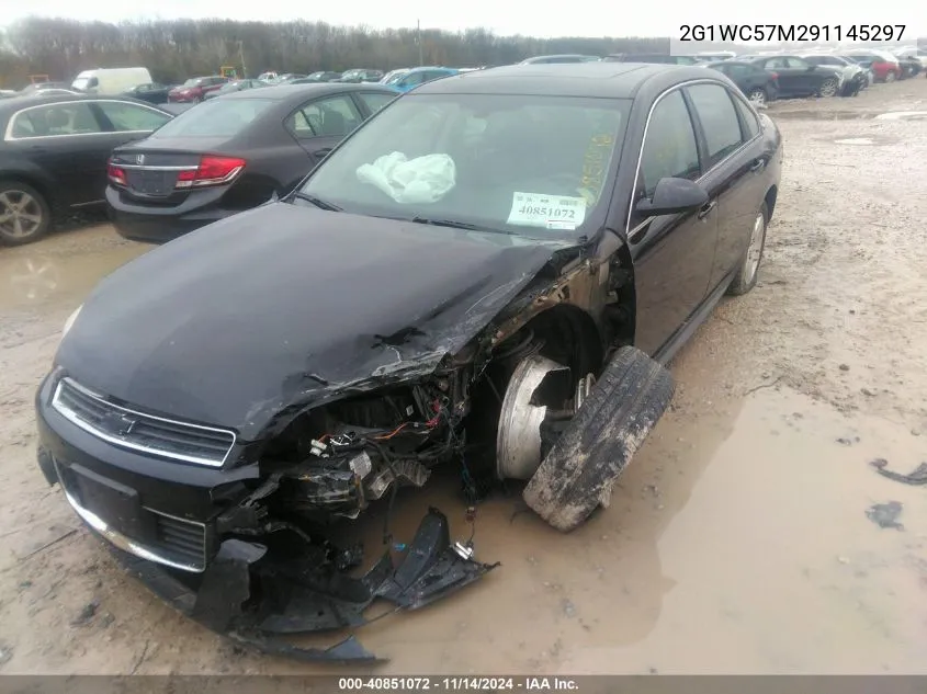 2009 Chevrolet Impala Lt VIN: 2G1WC57M291145297 Lot: 40851072