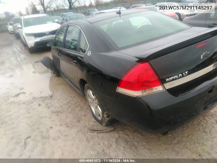 2009 Chevrolet Impala Lt VIN: 2G1WC57M291145297 Lot: 40851072