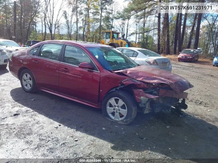 2009 Chevrolet Impala Lt VIN: 2G1WT57K691231971 Lot: 40865546