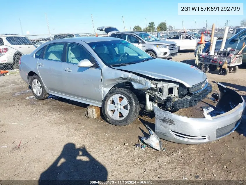 2009 Chevrolet Impala Lt VIN: 2G1WT57K691292799 Lot: 40880179