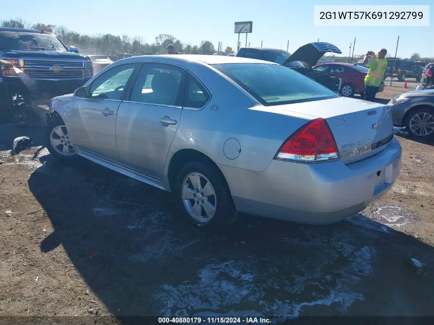 2009 Chevrolet Impala Lt VIN: 2G1WT57K691292799 Lot: 40880179