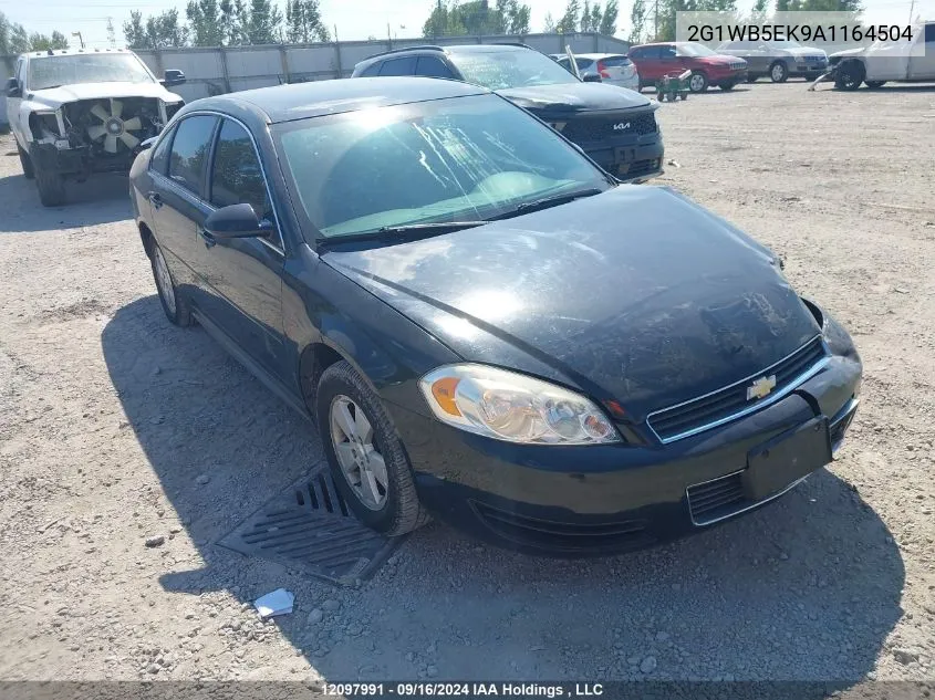 2010 Chevrolet Impala VIN: 2G1WB5EK9A1164504 Lot: 12097991