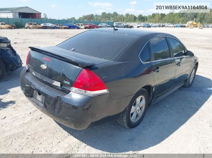 2010 Chevrolet Impala VIN: 2G1WB5EK9A1164504 Lot: 12097991