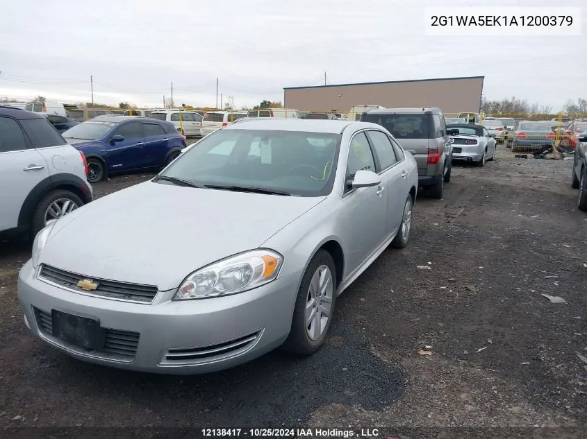 2010 Chevrolet Impala Ls VIN: 2G1WA5EK1A1200379 Lot: 12138417