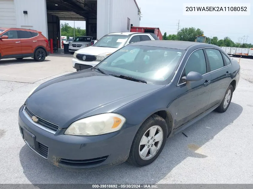 2G1WA5EK2A1108052 2010 Chevrolet Impala Ls