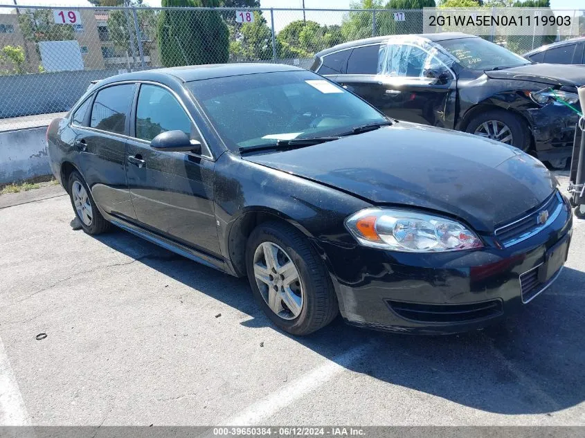 2010 Chevrolet Impala Ls VIN: 2G1WA5EN0A1119903 Lot: 39650384