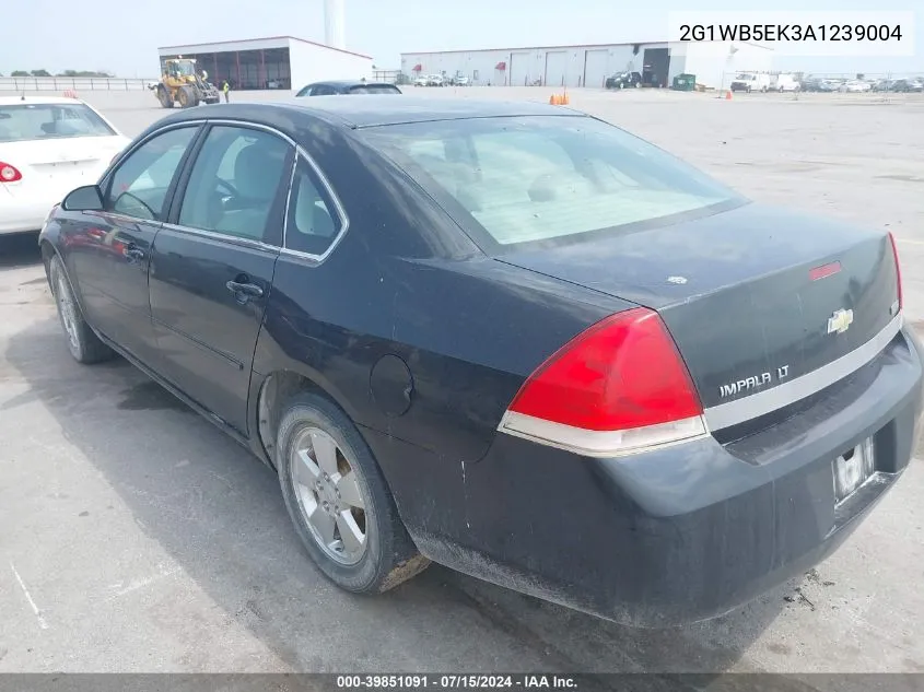 2010 Chevrolet Impala Lt VIN: 2G1WB5EK3A1239004 Lot: 39851091