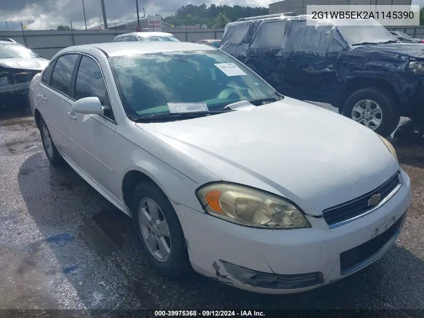 2010 Chevrolet Impala Lt VIN: 2G1WB5EK2A1145390 Lot: 39975368