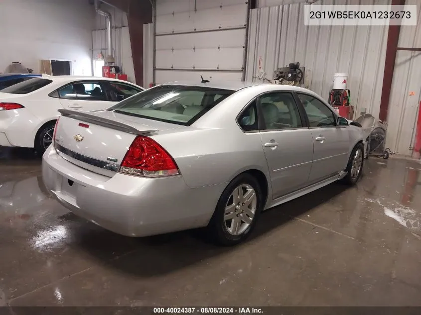 2010 Chevrolet Impala Lt VIN: 2G1WB5EK0A1232673 Lot: 40024387